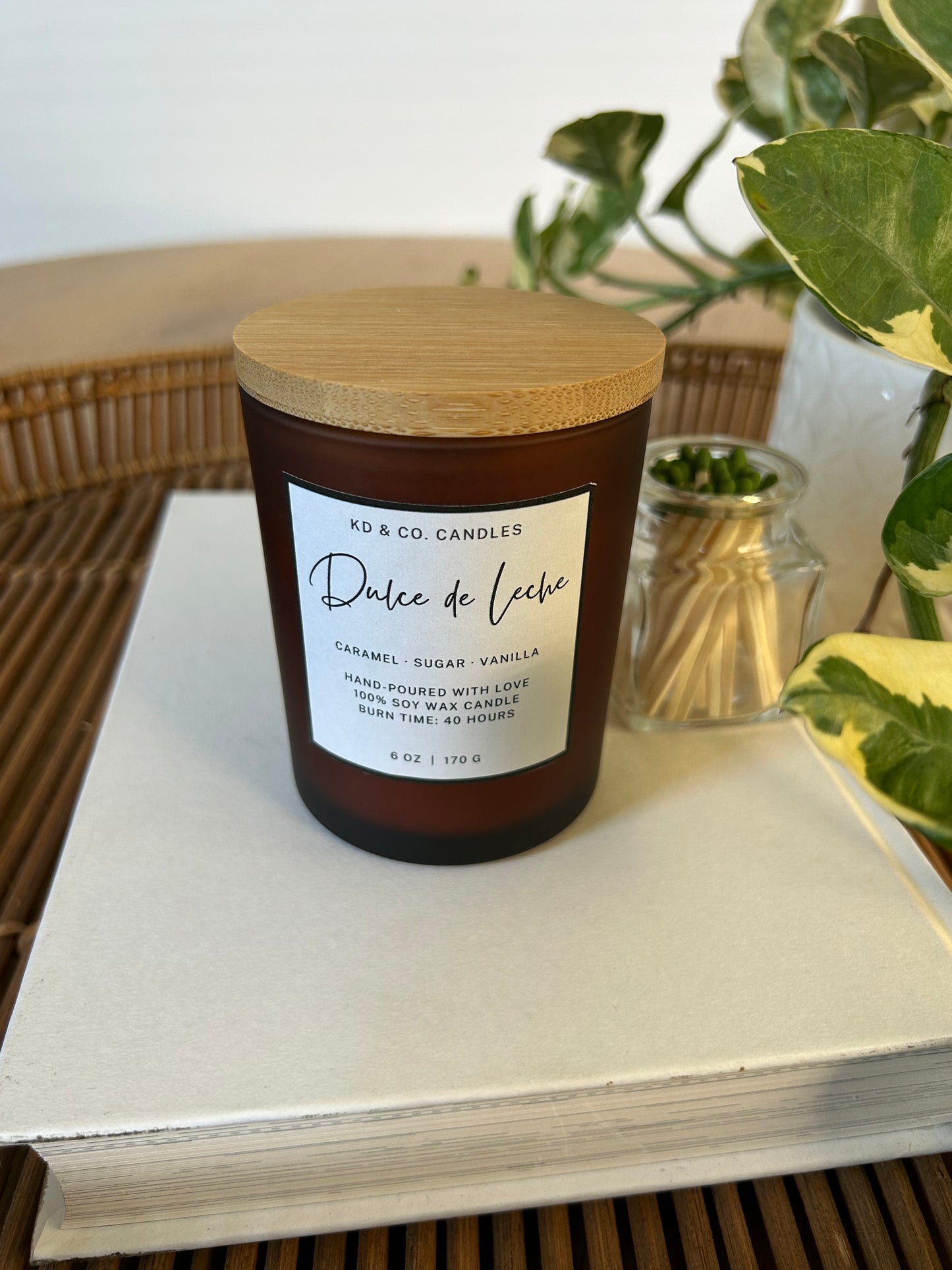 Dulce de Leche 6oz Non-Toxic Candle