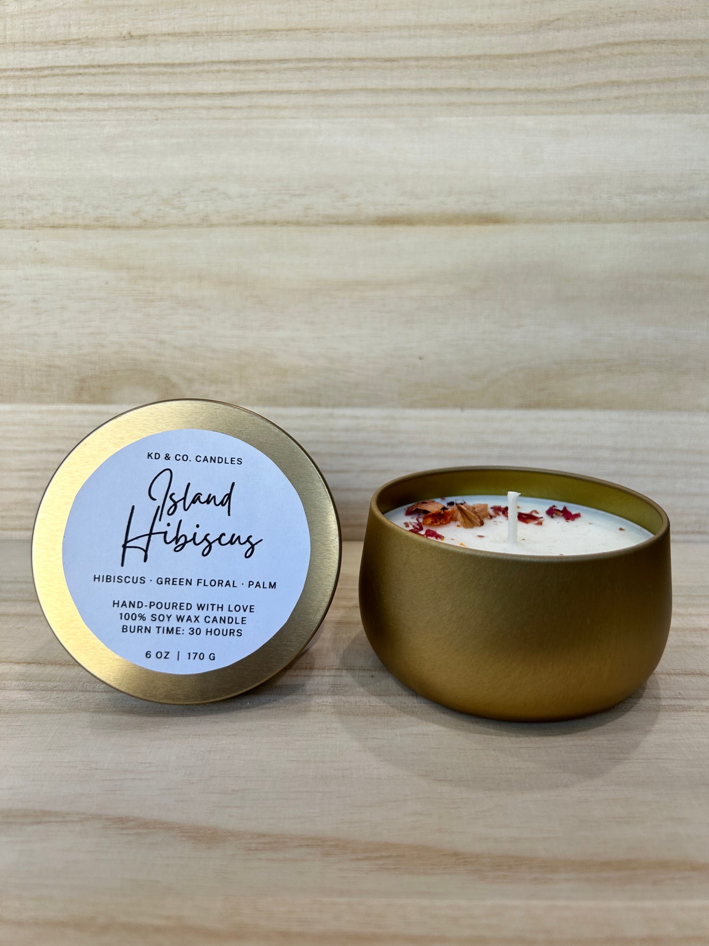 Island Hibiscus 6oz Non-Toxic Candle