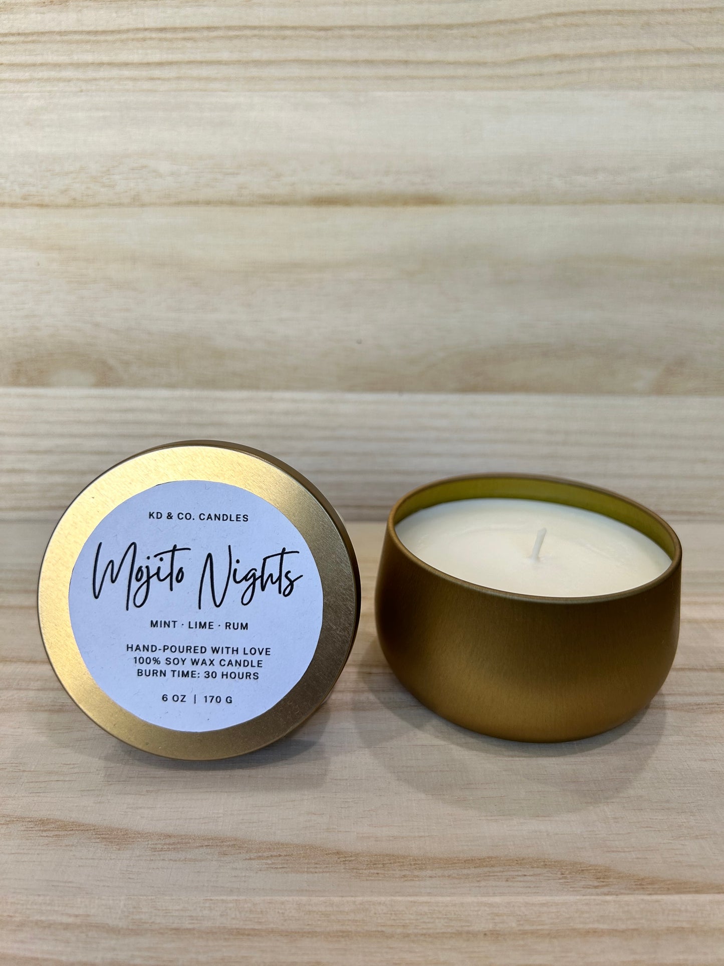 Mojito Nights 6oz Non-Toxic Candle
