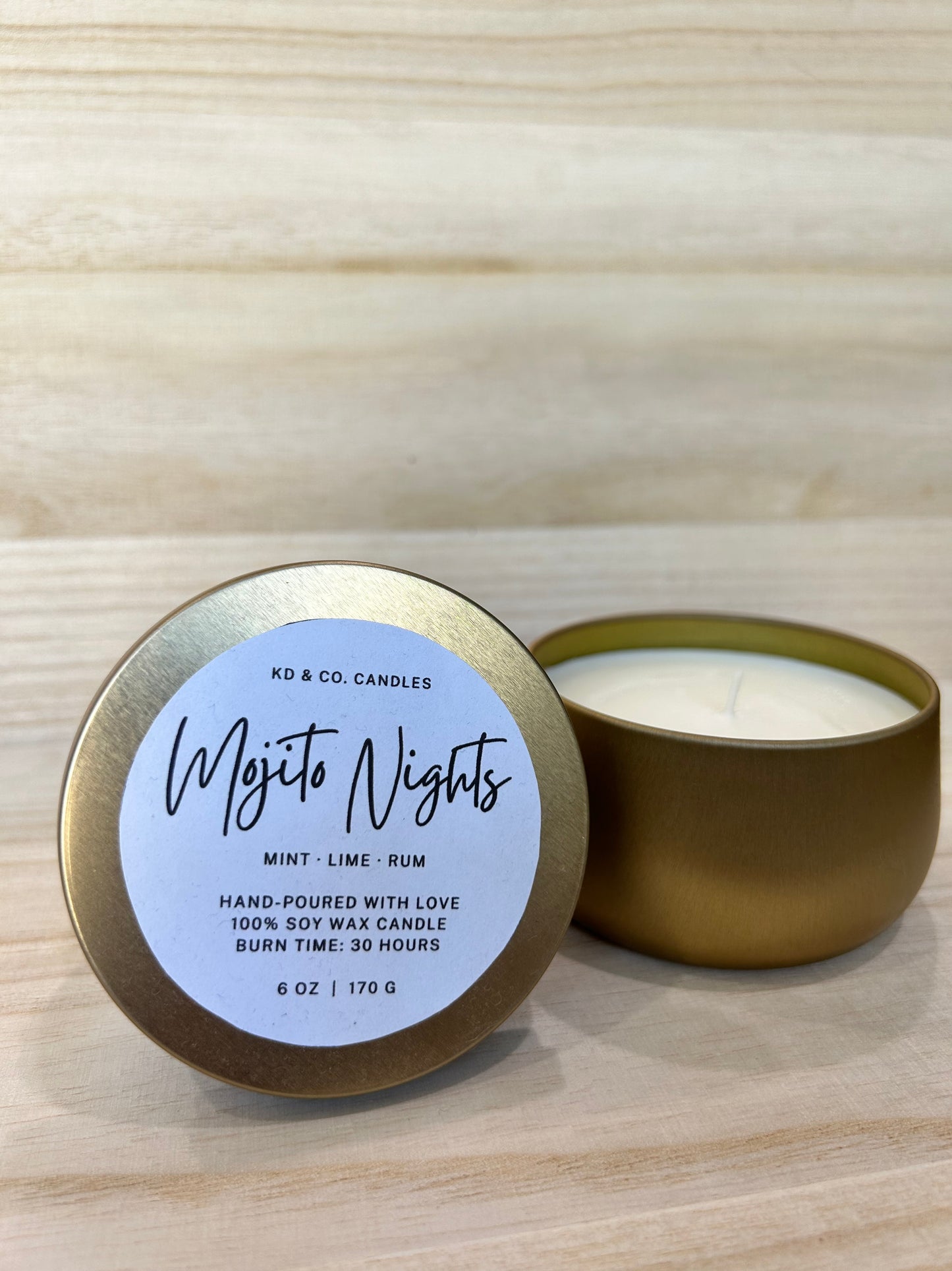 Mojito Nights 6oz Non-Toxic Candle